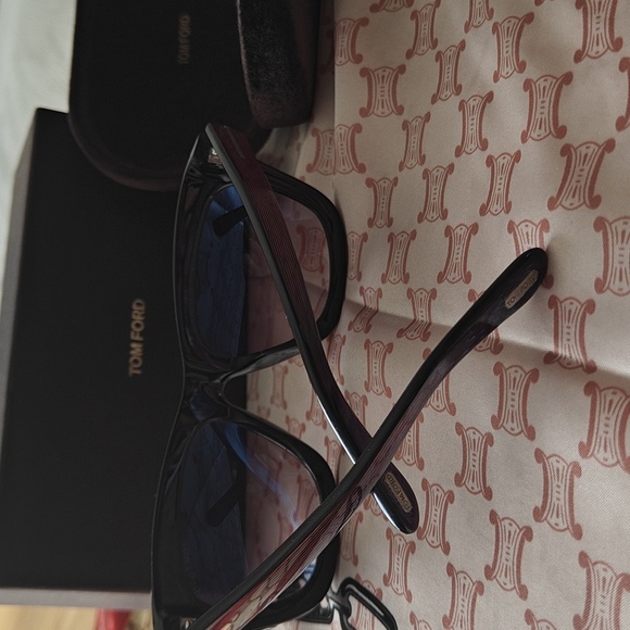 Tom Ford Black and Purple Sunglasses